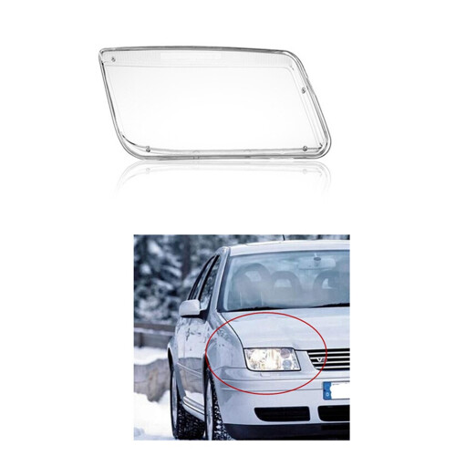 NEW REPLACEMENT PLASTIC HEADLIGHT LENSES COVER FOR 99-05  BORA MK4 RIGHT 1