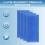 4Pcs Airbrush Hobby Airbrush Spray Booth Filter Polyester Booth Replace Filter Fit for Master 8