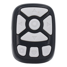 Anillo de desplazamiento de la punta del dedo 50mAh 10m BT remoto negro