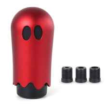 Auto-Schaltknauf im Halloween-Stil, Geister-Schaltknauf mit 3 Adaptern M8/10/12, Personalisierte Kreativität, Autodekoration C