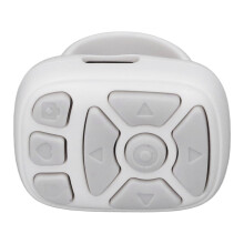Wireless Bluetooth Remote Control Ring, 50mAh, White, IOS 15