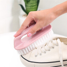 Stiff Brush Laundry Brush Cleaning Brush Portable Plastic Handheld Cleaning Brush for Use in Kitchen and Bathroom