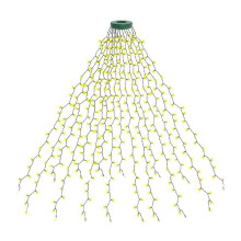 Christmas Tree Lights IP65 Water Proof 16 Lines 8 Modes Christmas Lights Indoor Outdoor Christmas Decorations EU Plug,B
