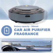 Désodorisant pour Voiture Diffuseur D'Arômes Intelligent pour Voiture Instrument D'Aromathérapie Intelligent Purificateur D'Air pour Voiture Parfum