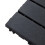 Garden Sanctuary 10Pcs Outdoor Plastic Interlocking Deck Tiles 6