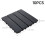 Garden Sanctuary 10Pcs Outdoor Plastic Interlocking Deck Tiles 8