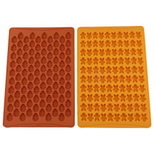 Molde de Biscoito de Natal de Ação de Graças Molde de Cozimento Caseiro com 100 Furos Molde de Gota de Gelatina Faça Você Mesmo