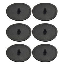 6X Blind Filter Backflush Disk Rubber for Espresso Machines Brewing Backwashing Gasket