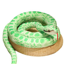 Simulatie Python Knuffel Reuzenpython Pluche Dierenpluche Halloween Decoratie Cadeau Groene Python