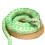 Simulatie Python Knuffel Reuzenpython  Pluche Dierenpluche  Halloween Decoratie Cadeau Groene Python 1