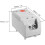 Mechanical Thermostat, KTO011 0-60Celsius Adjustable Compact Normally Close(N.C) Temperature Controller ,Red 7