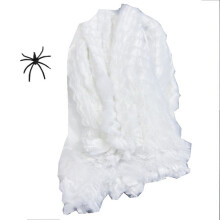 Luminous Spider Web Luminous Fake Spider White Stretch Spider Web Halloween Indoor Horror Decoration Props