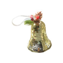 Bell Christmas Bells Pendants Christmas Christmas Tree Hanging Bells Tree Decor New Year Gifts Gold