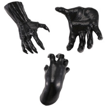Halloween Decorations Wall Mounted Creepy Reaching Hands Horror Hands for Wall Decorations Gothic Hanging Sculpture B