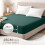 Imperial Rooms (Emerald , King (152 x 200 cm)) Fitted Sheet Bed Sheets Extra Deep 25CM Single Double King Sizes 2