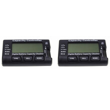 2X Testeur de Contrôleur de Capacité D'équilibreur de Batterie CellMeter-7 LiPo LiFe Li-Fe Li-Ion NiMH Nicd Vérificateur Numérique