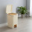 Living And Home Slim Rubbish Bin with Soft Close Lid 3