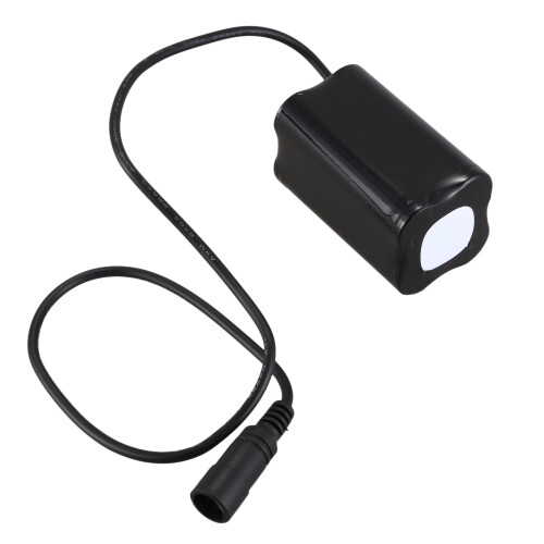 Rechargeable Battery Pack 8.4v 6000mAh Bicycle Headlamp + Case