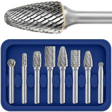 Hartmetall-Frässtift-Set zum Metallschweißen, Beton, Stein, Holz, Kunststoff, Gravieren, Schneiden, Reinigen, Schleifen, Gravieren