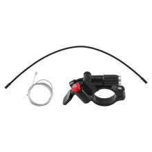 Fahrrad Fernbedienung Sperr Hebel Gabel Aussperrung Draht Steuerung Hebel Aluminium Legierung Mountainbike Gabel Sperre Steuerung Teile mit Kabel