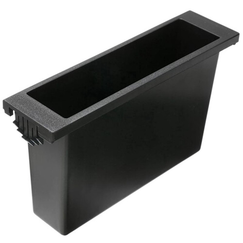 Universal Car Double 1 Din Dash Cup Holder Storage Box Plastic for Stereo Radio 1