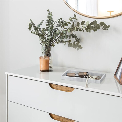 Bathroom Counter Tray Advanced Bathroom Sink Tray Shatterproof Rectangular Bathroom Tray Soap Distribution Tray B 1