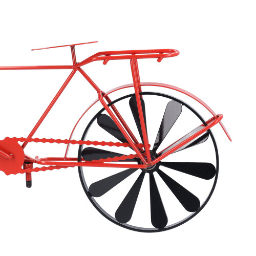 Outdoor Garden Bicycle Wind Spinner Iron 1