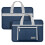 Bolsa Impermeável para Laptop, Bolsa para Tablet, Bolsa Portátil para Notebook, 15 Polegadas, Azul Escuro + Cinza 8