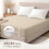 Imperial Rooms (Cream, King (152 x 200 cm)) Fitted Sheet Bed Sheets Extra Deep 25CM Single Double King Sizes 1
