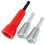 3pcs Wire Stripping Twister Tool for Drill,Wire Twister Wire Connector Wire Twisting Tool for Electrical Power Drill 1
