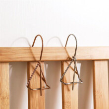 6PCS Terracotta Pots Hangers Flower Pot Hanger Hook Plant Hangers Metal Plant Wall Hanger for Garden Plants Rose Gold