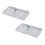 Bathroom Counter Tray Advanced Bathroom Sink Tray Shatterproof Rectangular Bathroom Tray Soap Distribution Tray B 2