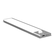 LED Motion Sensor Under Cabinet Lights, Lamp of Human Body Induction USB-C Rechargeable, Dimmable Non-Punching