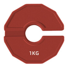 1 Szt. Talerzy Micro-Type Gym, Hantle, Ułamkowe Talerze Ciężarków, Gumowe Talerze Ułamkowe, Dodatek, Zmiana, Czerwone, 1 Kg