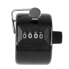 counter counting counting, by clicking the hand camera