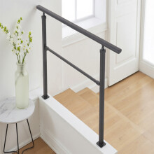 Garden Sanctuary Adjustable Carbon Steel Handrail Kit, 67cm W