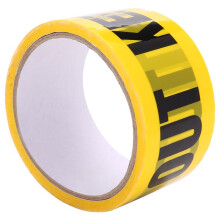KEEP OUT Barrikaden Band 25m Baustellenverpackung zur sicheren Platzierung!