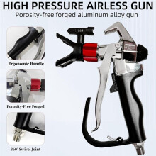 Spruzzatore Airless per Vernice Ad Alta Pressione 3550 PSI, Protezione Ugello, Punte per Spruzzatore Reversibili 517 per Accessori Parti Spruzzatore