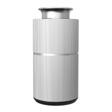 Premium Aromaterapi Diffuser USB-Laddning Aluminiumlegeringar Material Aromatic Oil Diffuser Luftfräschare Silver