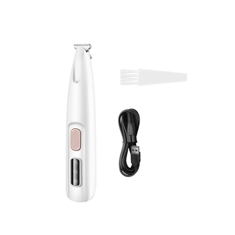 Tlily Pet Micro-Precision Trimmer, Pet Hair Clippers Waterproof Rechargeable Pet Shaver Pet Trimmer,Without Oil Bottle