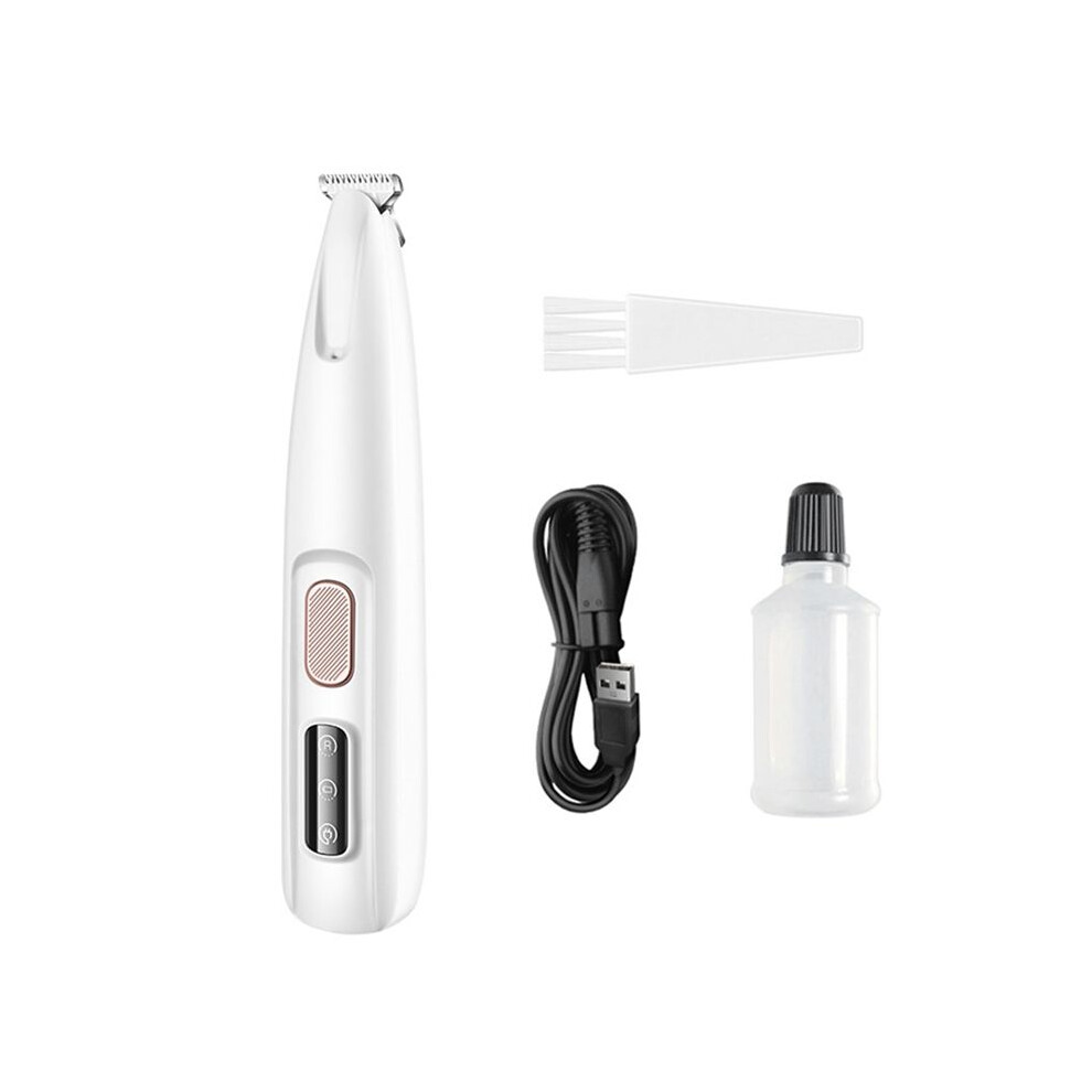 Tauoh Pet Micro-Precision Trimmer, Pet Hair Clippers Waterproof Rechargeable Pet Shaver Pet Trimmer,With Oil Bottle