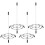 4PCS Ticket Stabber Holder, Kvitto Spike, Ticket Spike, Check Spindel, Bill Fork, Ticket Stabber 1