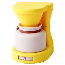 Niedlicher Mechanischer Küchentimer, Countdown-Tool, Zeitmesstool für die Kinderküche, Kochen, Gelb