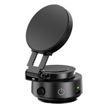 V1 Mobile Phone Holder Electric Vacuum Suction Cup Magnetic Stand Stretching Rotating Car Phone Bracket