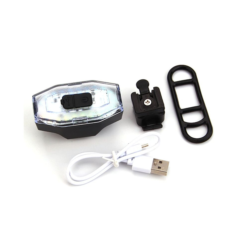Bike Rear Led Usb Rechargeable Bicycle Tail Lamp Waterproof Mountain Bike Tail Ultra Cycling Parts Light 4713546417343