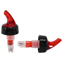 6 Pcs Measure Liquor Pourer,Plastic Measured Liquor Pourer Measuring Chamber Pourer Pour Spout Stopper for Liquor Wine