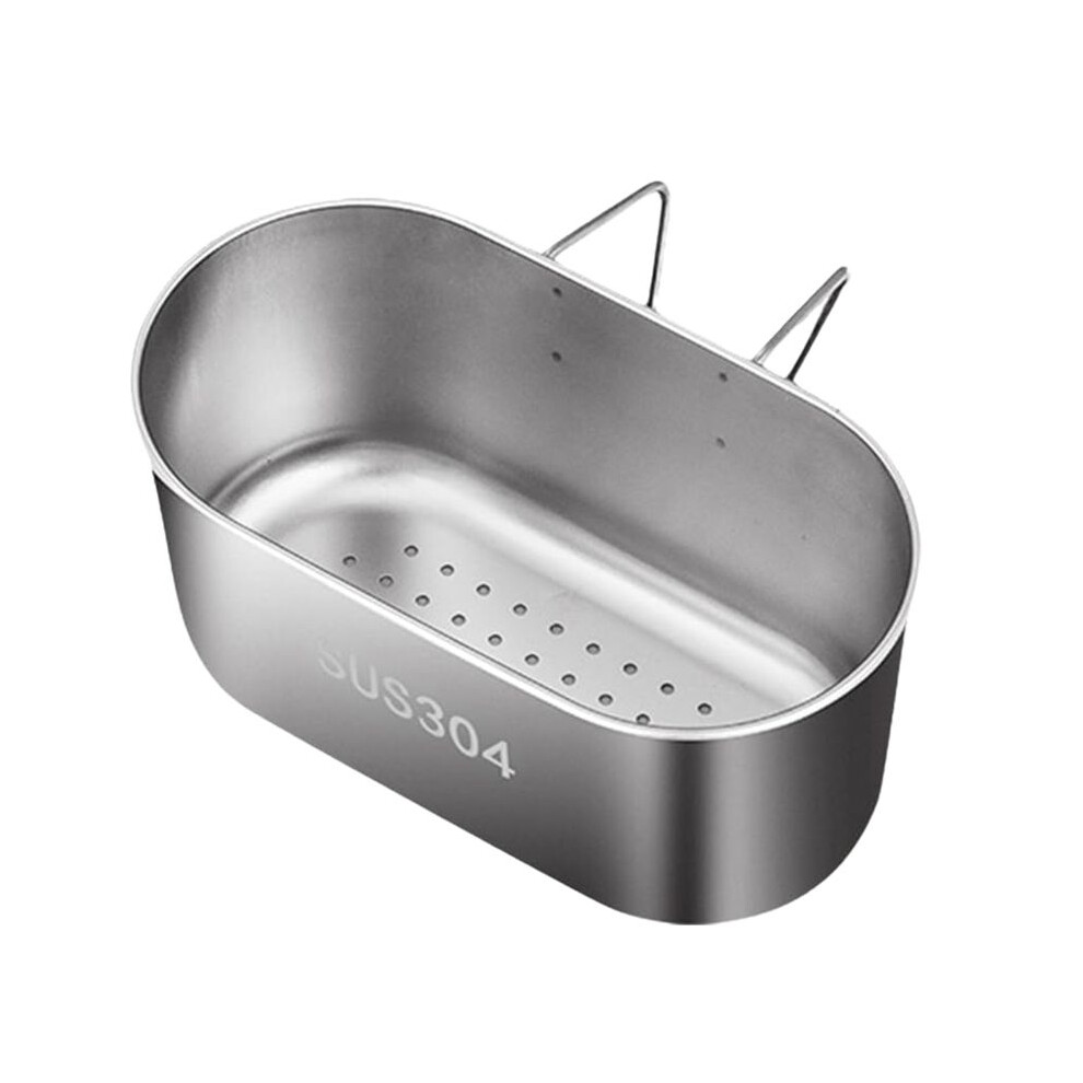 Stainless Steel Drain Basket,Sink Organiser,Stainless Steel Sink Filter Tray,Filter Basket,Drain Rack,Soap Box Organiser 6031394951825