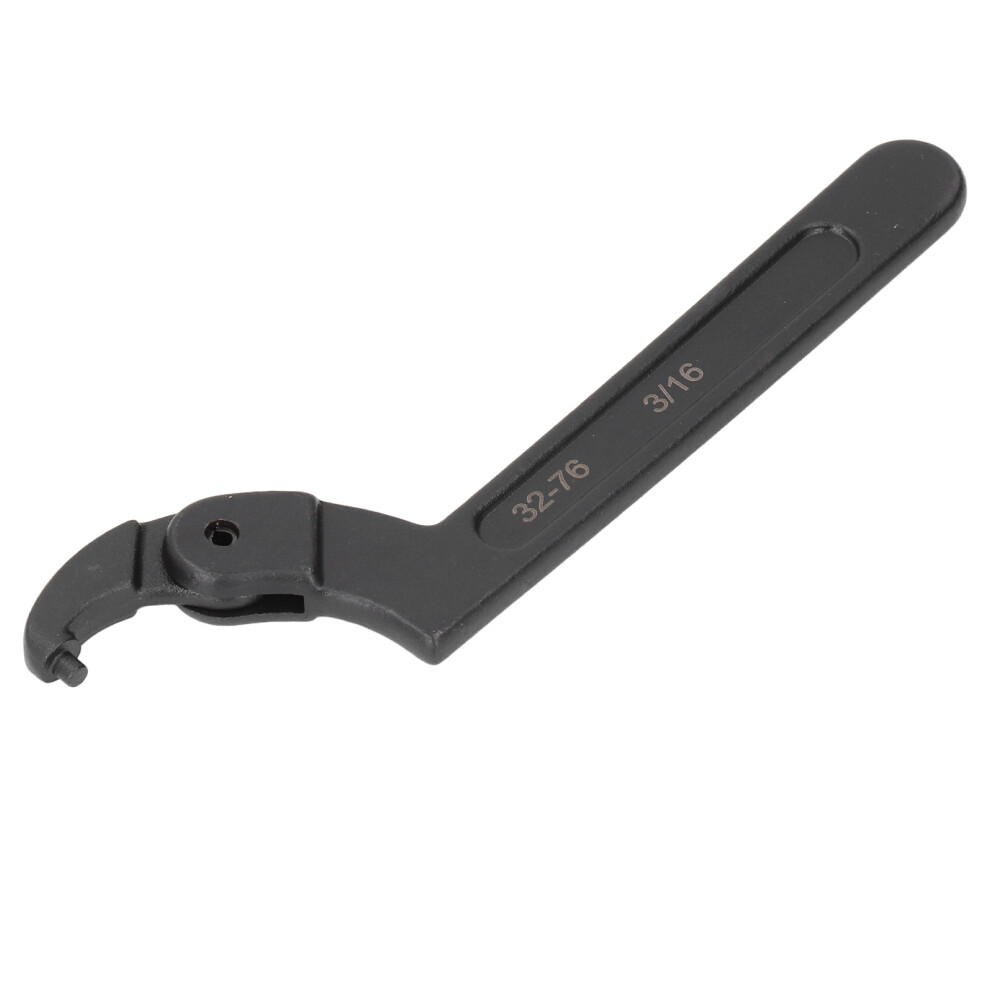 Adjustable C Pin Wrench 1 1/4 To 3In Round Head Crv Hook For Tightening Nuts 4971388485313