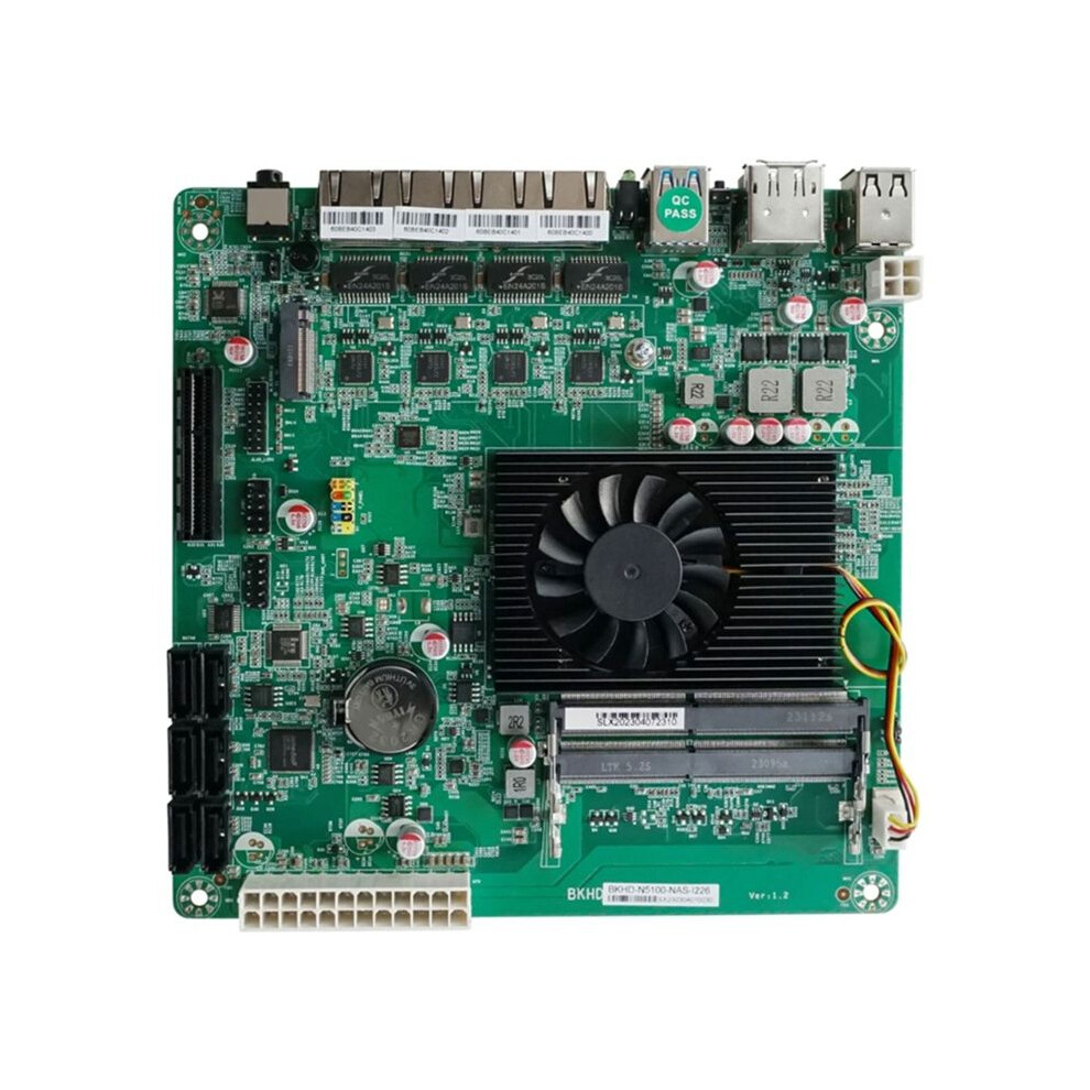 N5105 Motherboard For Nas System Soft Routers N5105 Itx Motherboards With 2.5G Networking Port 6 Cpu 11 6133495385452