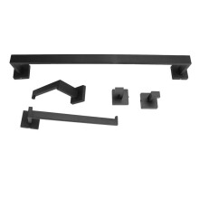 Bathroom Kit Bathrobe Hook Towel Bar Towel Rack Toilet Paper Rack